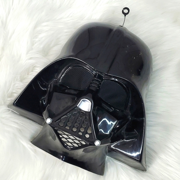 Disney Official Star Wars Darth Vader Plastic Molded Mask Halloween Costume - Picture 3 of 14